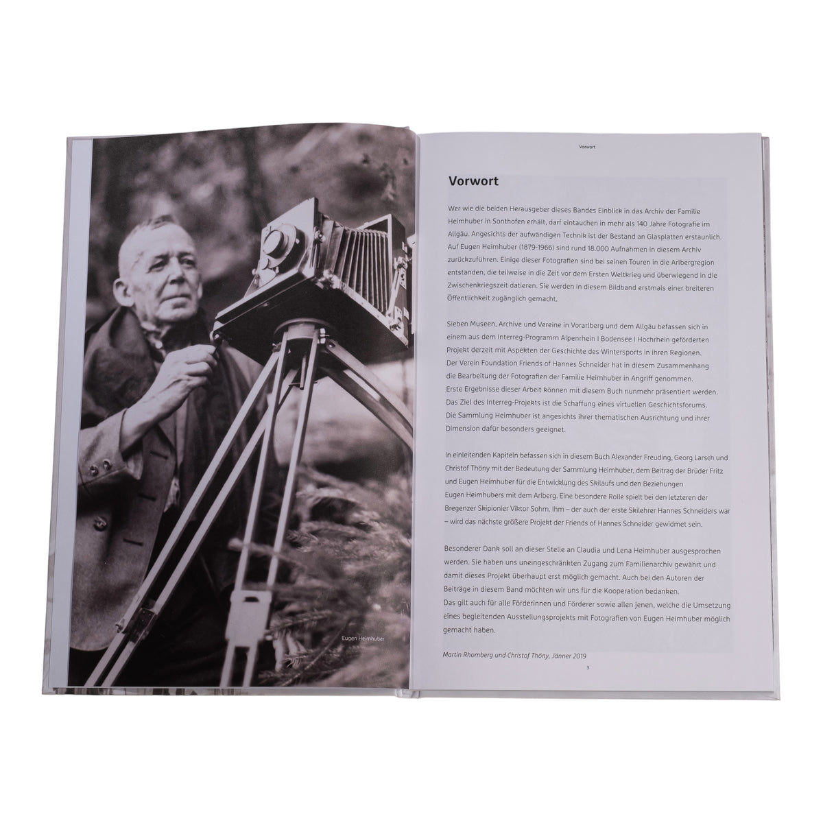 Sichtbar – Eugen Heimhuber. Fotografien am Arlberg und Hochtannberg