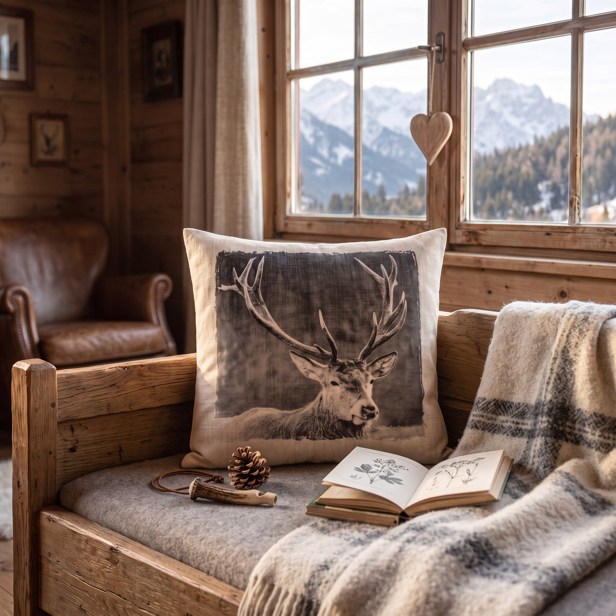 Edition Heimhuber Kissen – Hirsch