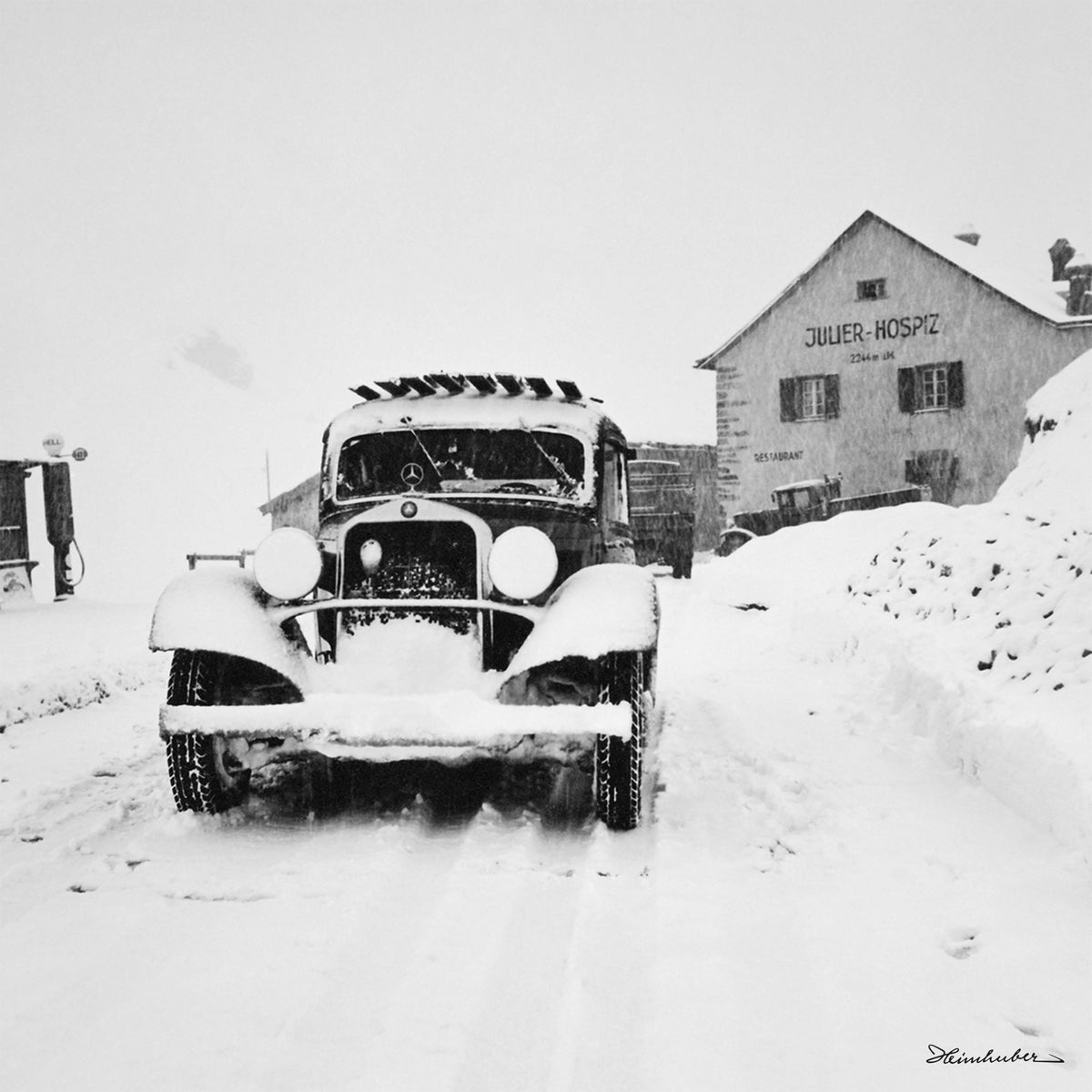 Mercedes am Julier Hospiz