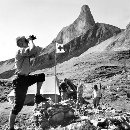 1. Bergwachtposten am Laufbacher Eck