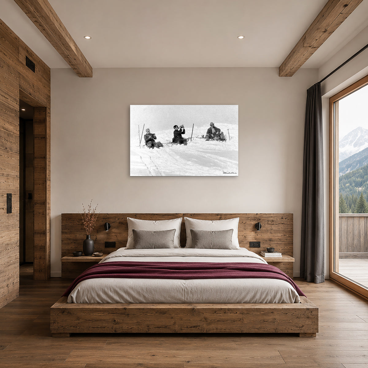 Rast am Valfagehrjoch