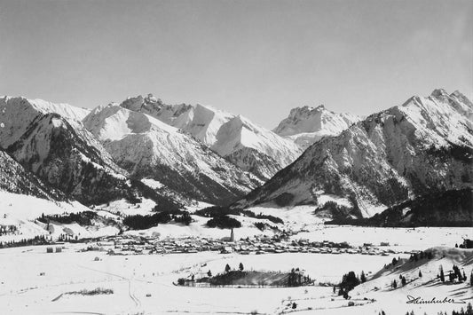 Oberstdorf im Winter
