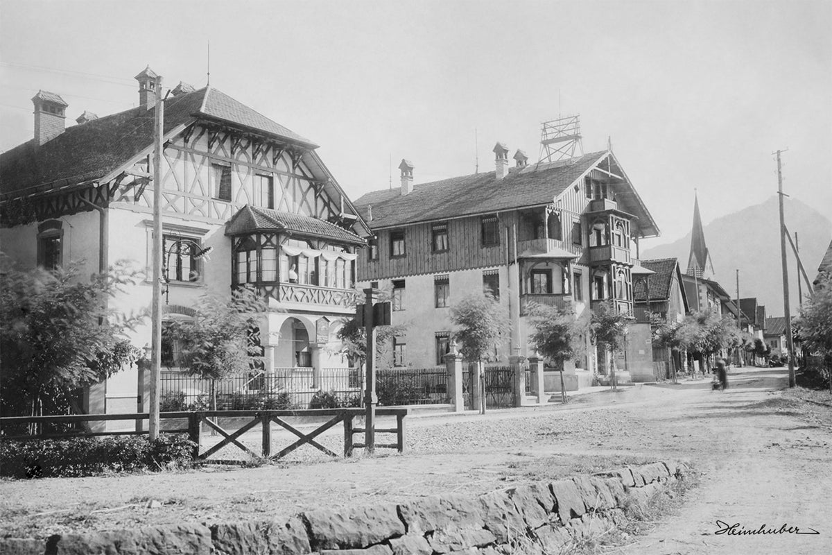 Bahnhofsplatz anno 1900