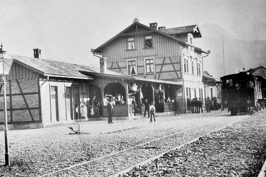 Bahnhof mit Wagon