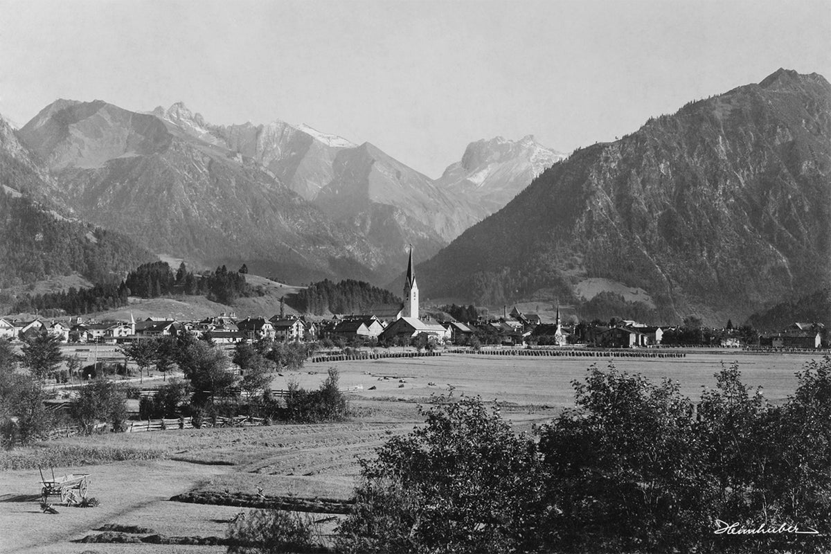 Oberstdorf vom Klingenbichl