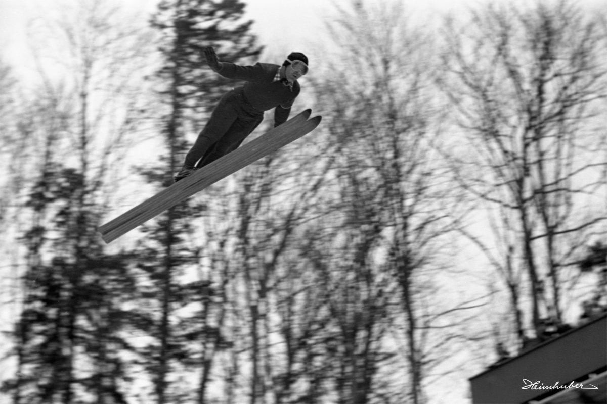 Sepp Weiler im Sprung