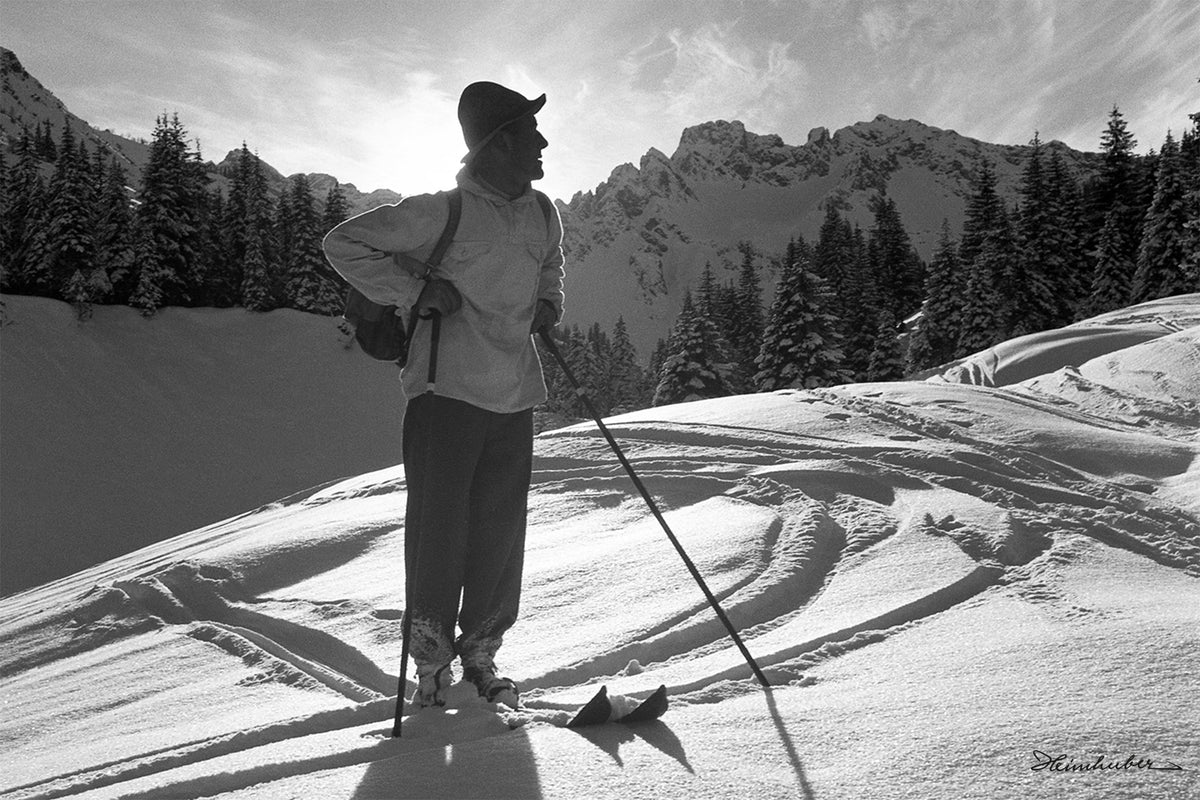 Skifahrer im Wildental
