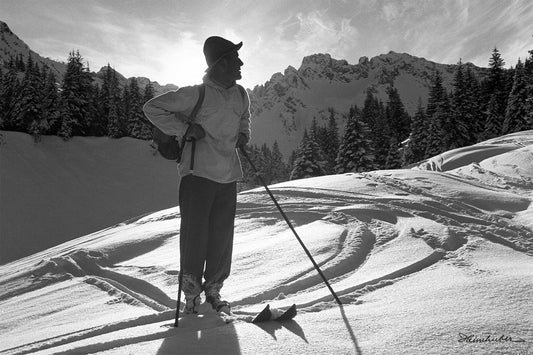 Skifahrer im Wildental