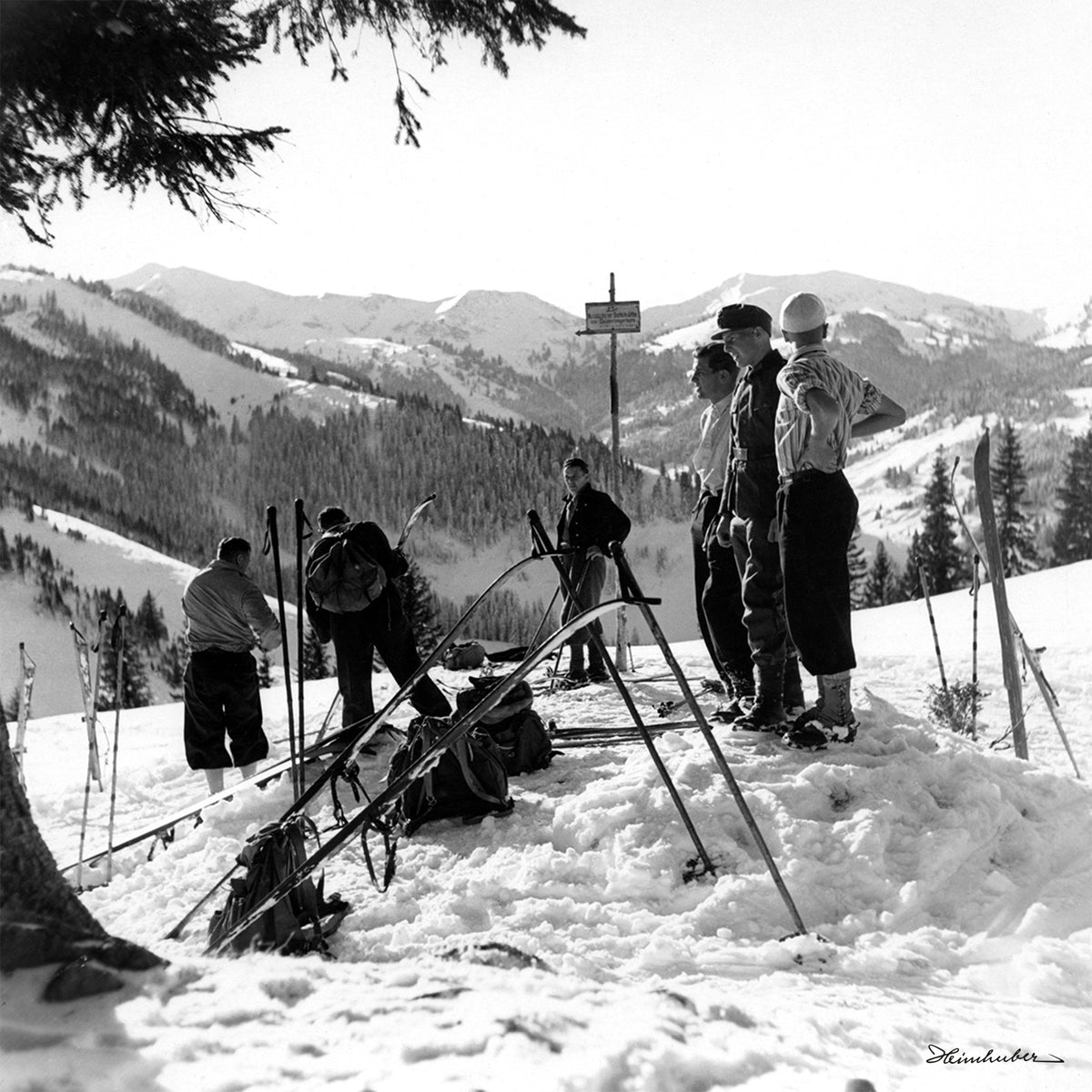 Skitour am Mittag