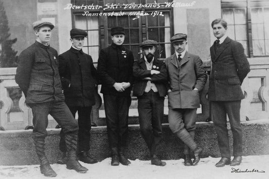 Deutscher Skiverband vor Villa Edelwiß