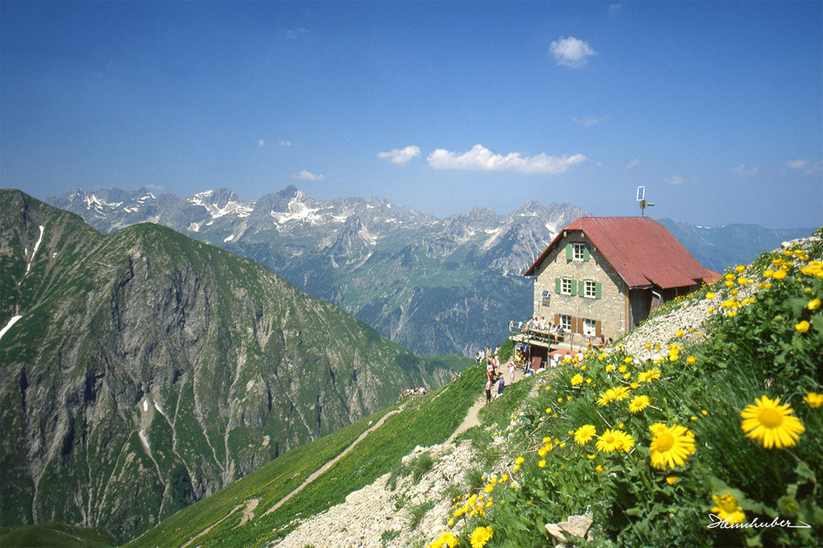 Waltenbergerhaus im Sommer