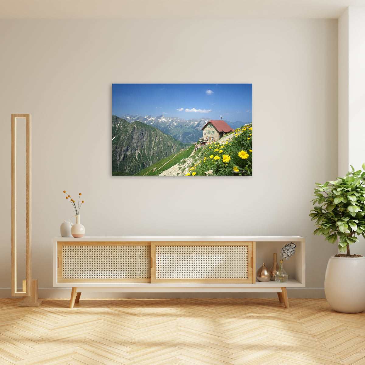 Waltenbergerhaus im Sommer