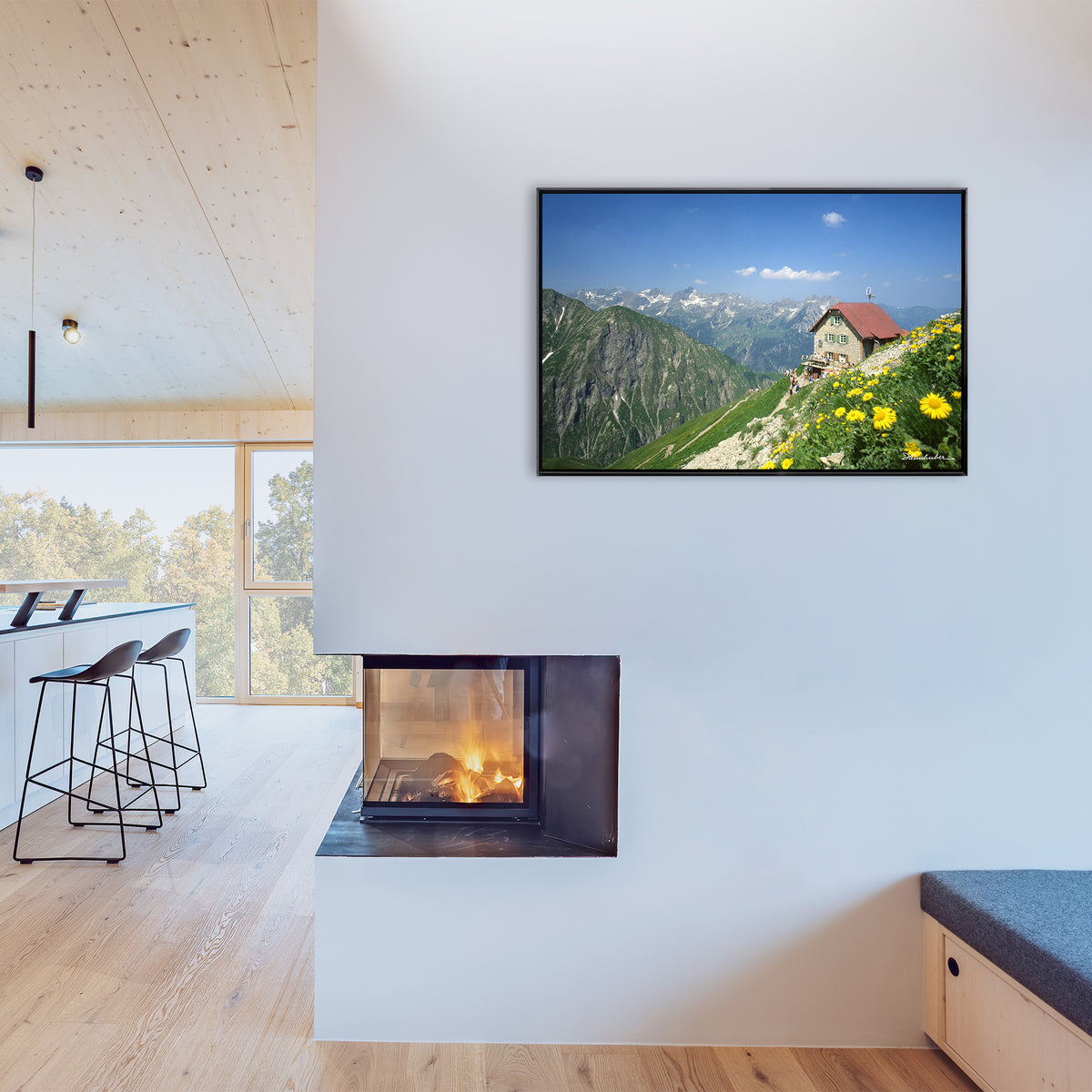 Waltenbergerhaus im Sommer