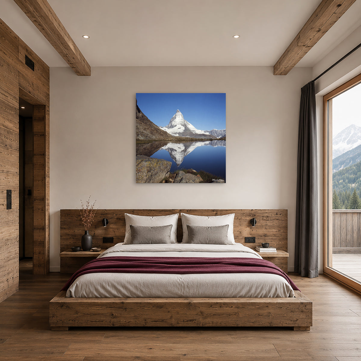 Matterhorn mit See