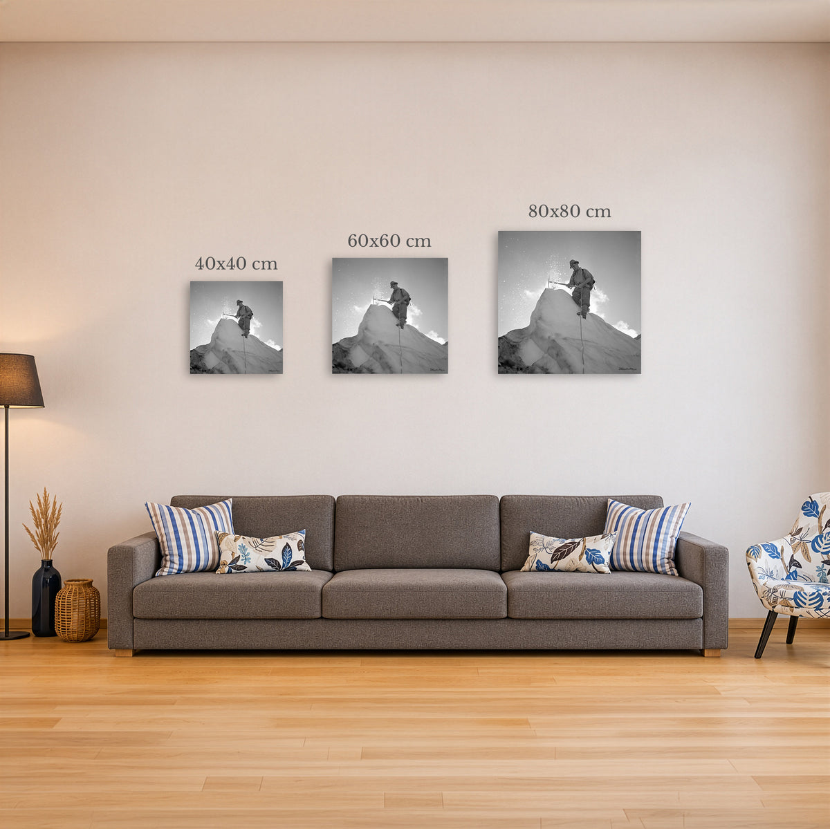 Der steile Grat