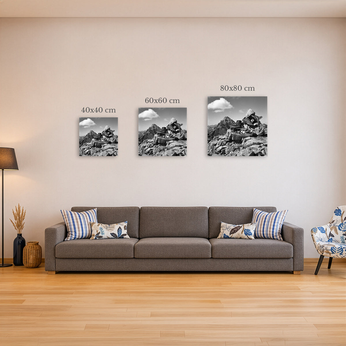 Bergsteigerausrüstung