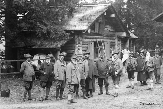 Hofjagd in Hinterstein 1906