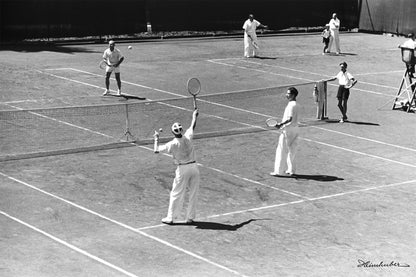 Tennis Turnier in Oberstdorf 1930