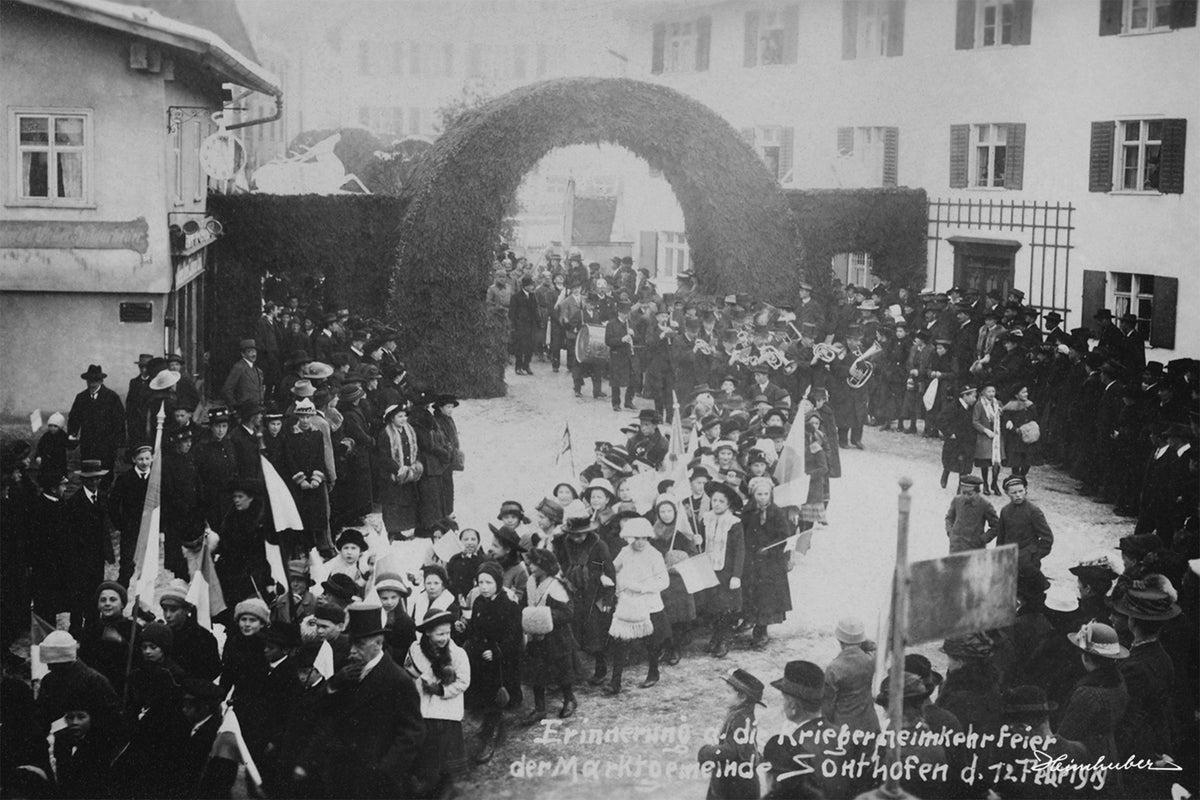 Kriegerheimkehrfeier 1919