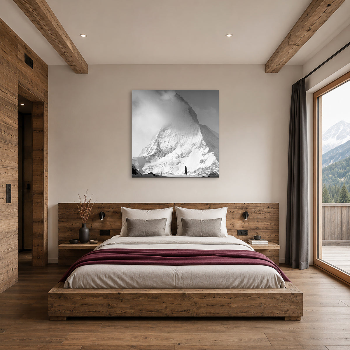 Matterhorn mit Wolkenfahne