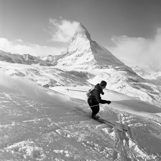 Abfahrt im Monte Rosa I