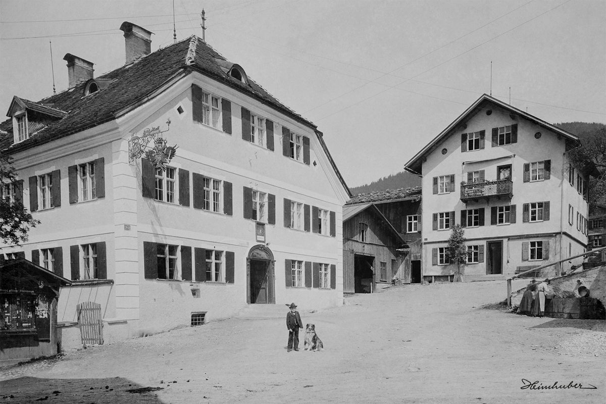 Gasthof zur Adler-Post, Bad Hindelang 1903