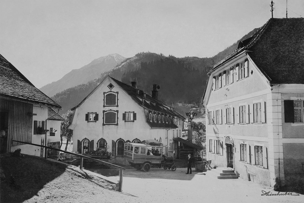 Gasthof zur Adler-Post, Bad Hindelang 1920