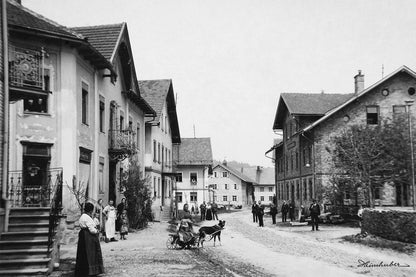 Straße in Wertach