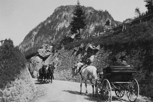 Kutschen am Jochpass
