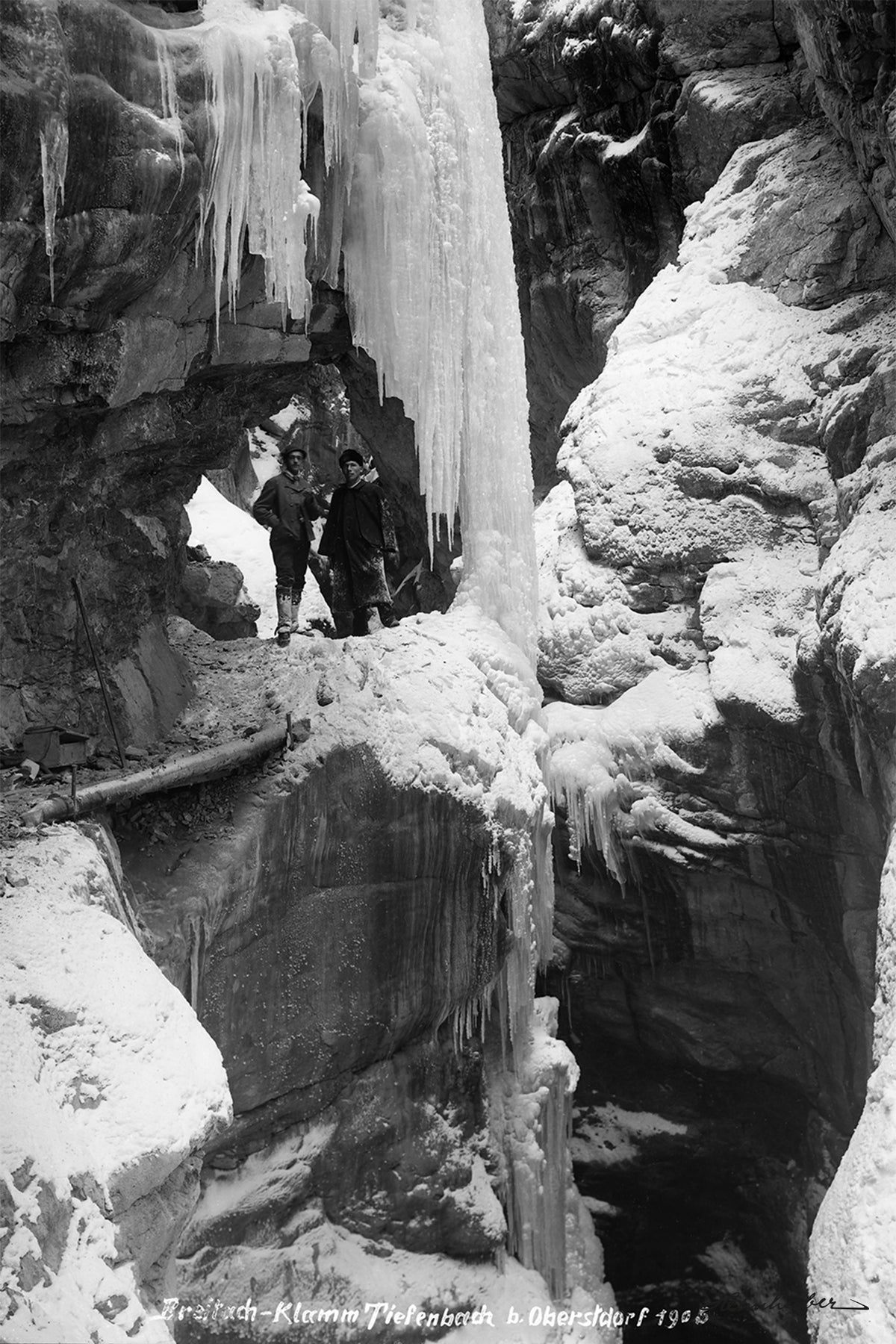 Breitachklamm 1905