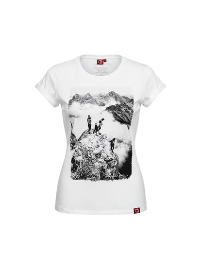 T-Shirt Damen Auf der Trettach
