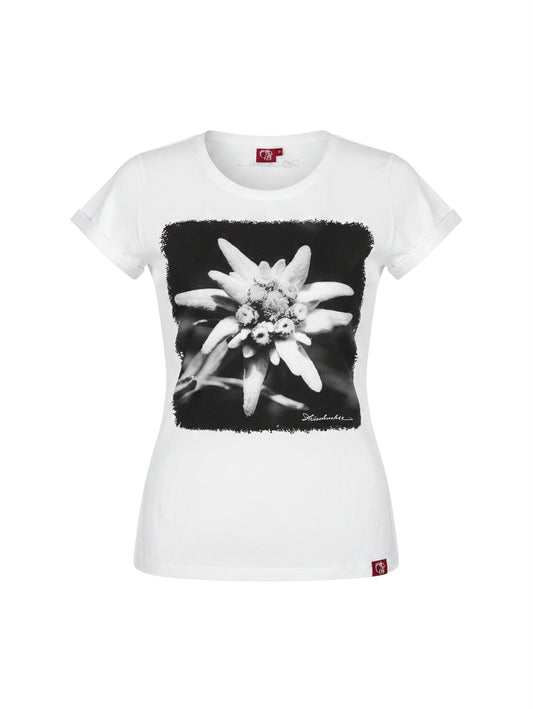T-Shirt Damen Edelweiß