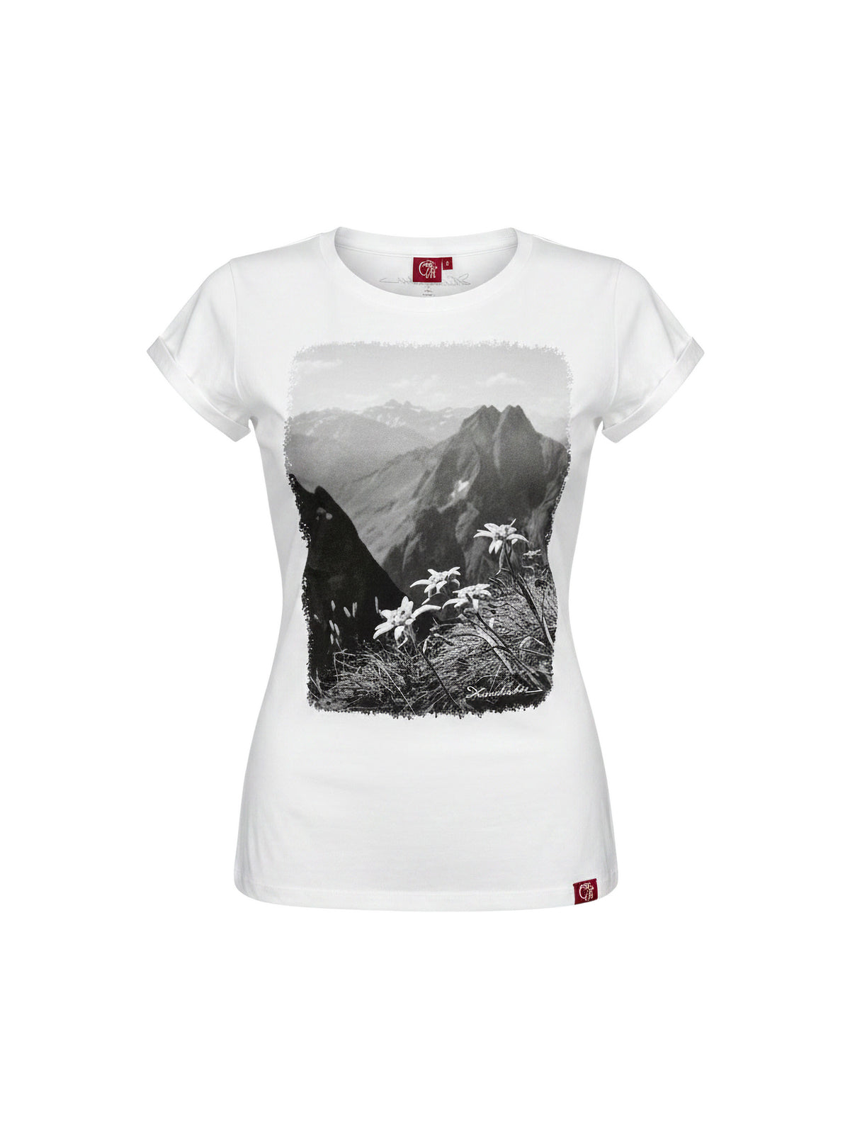 T-Shirt Damen Höfats mit Edelw