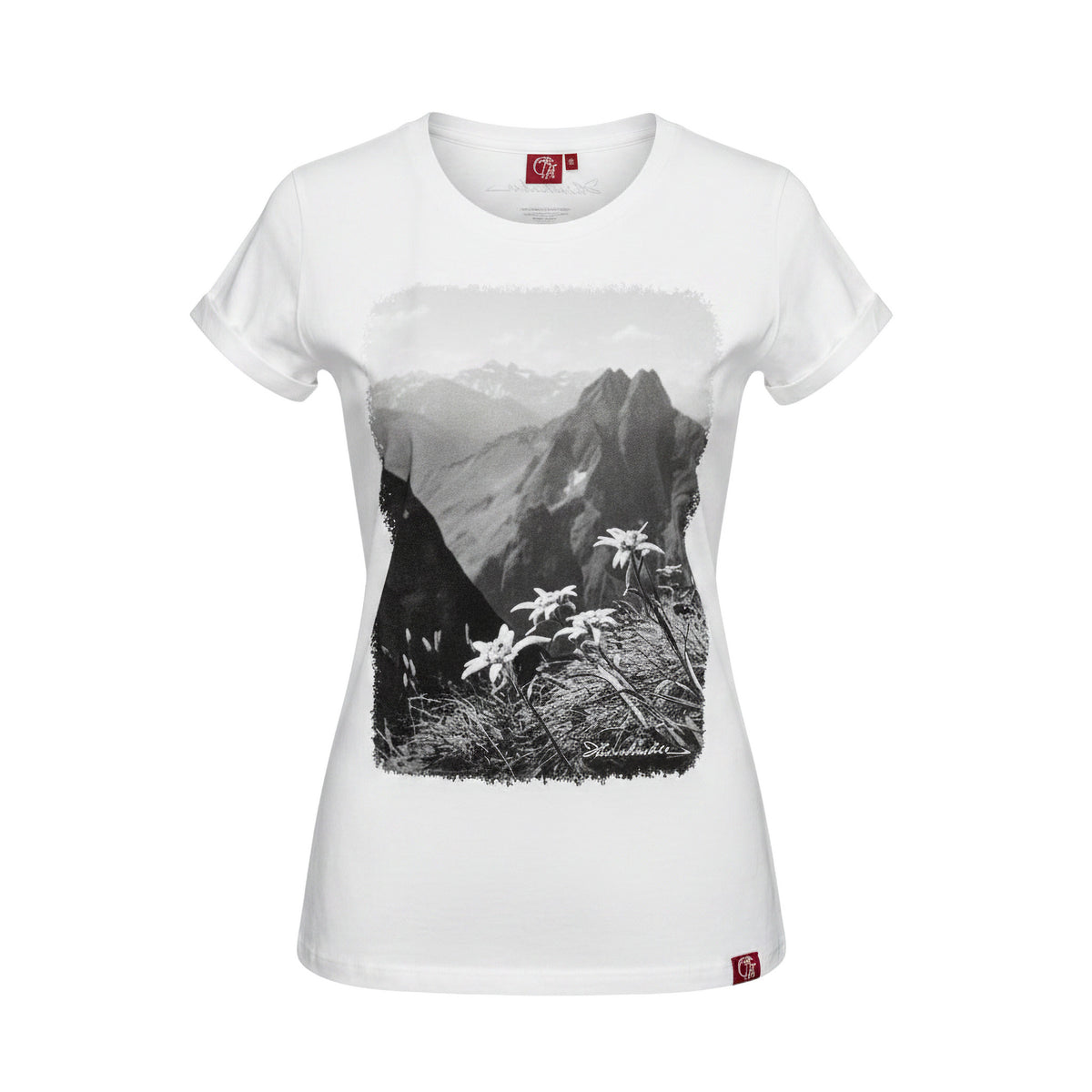 T-Shirt Damen Höfats mit Edelw