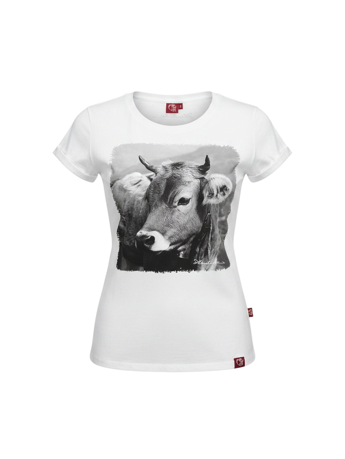 T-Shirt Damen Kuh
