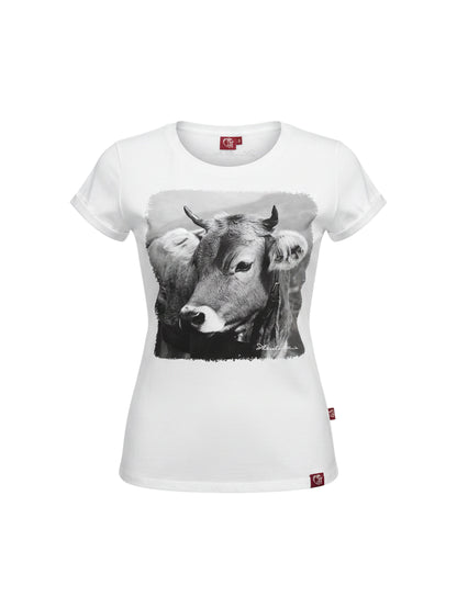 T-Shirt Damen Kuh