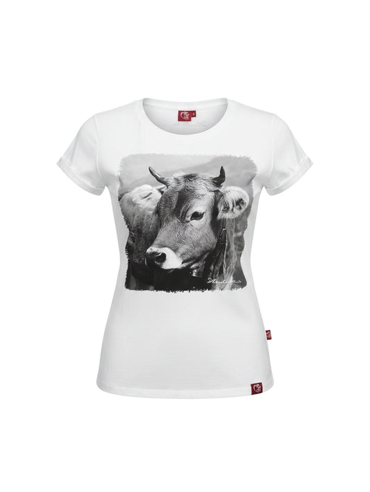 T-Shirt Damen Kuh