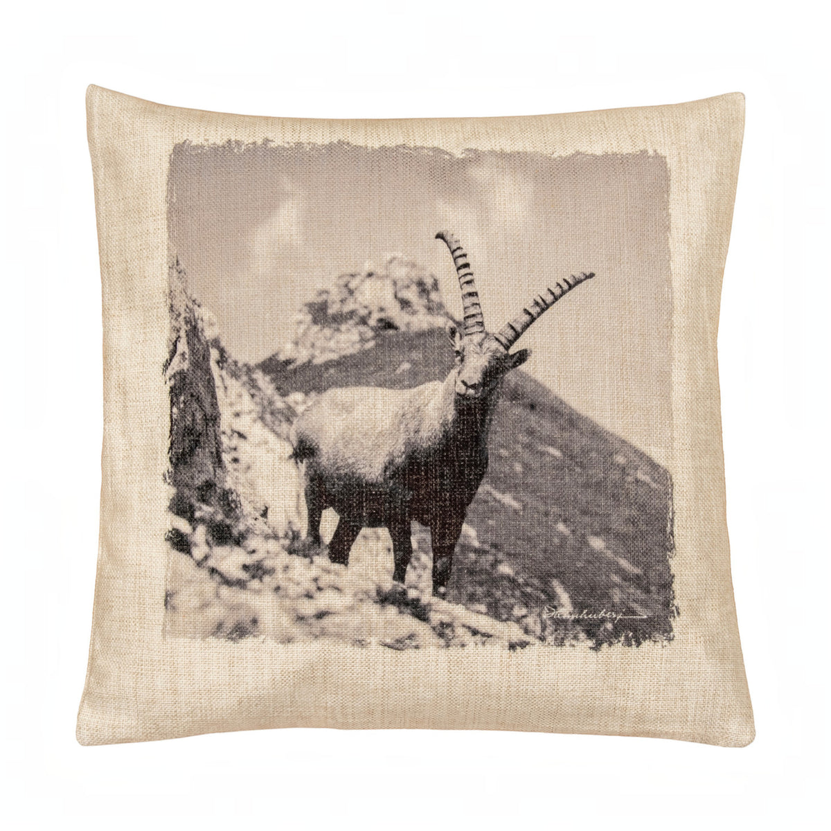 Edition Heimhuber Kissen – Steinbock