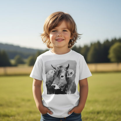 Kinder T-Shirt Kuh