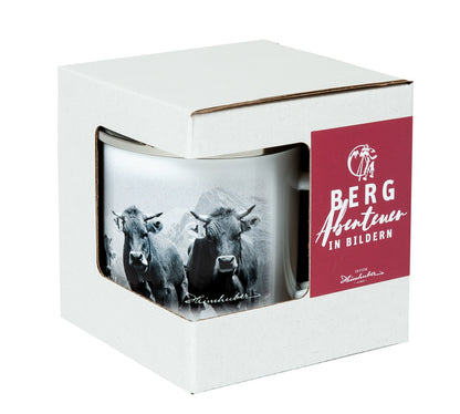Edition Heimhuber Emaille- Tasse – Kühe