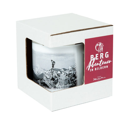 Edition Heimhuber Emaille-Tasse – Klettersteig
