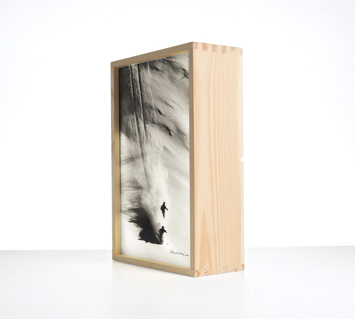 Edition Heimhuber Leuchtbox – Pulverschnee