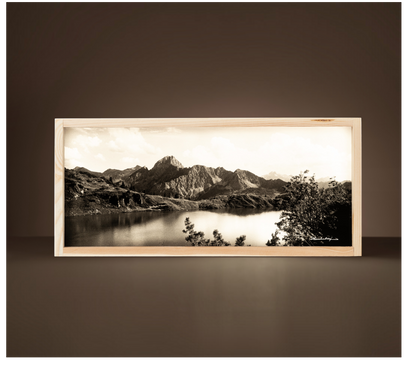 Edition Heimhuber Leuchtbox – Seealpsee mit Höfats