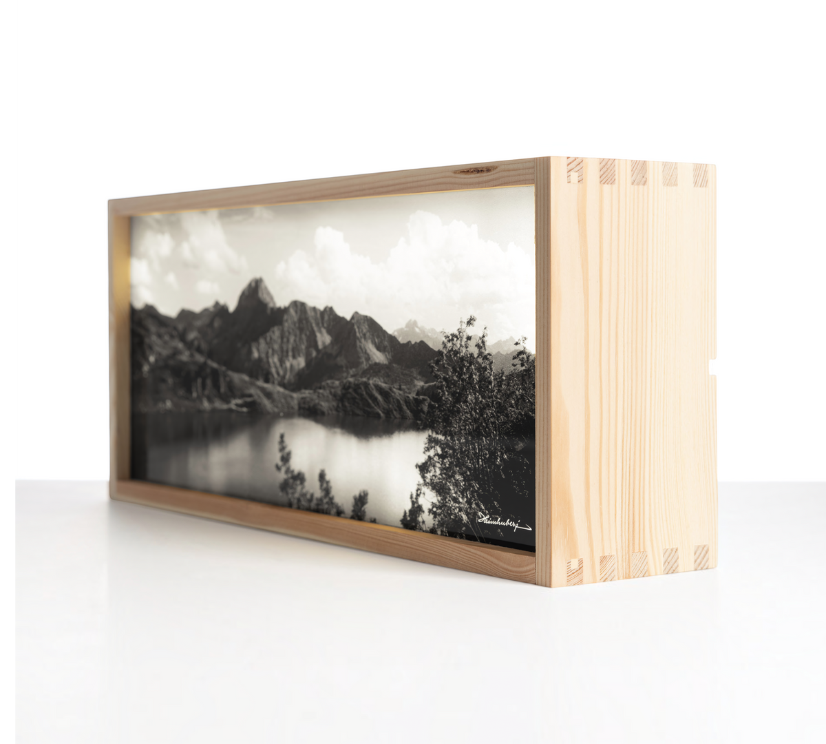 Edition Heimhuber Leuchtbox – Seealpsee mit Höfats