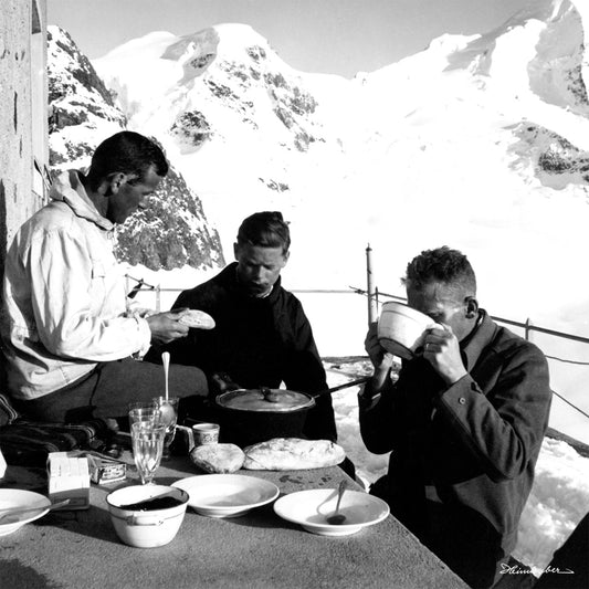Abendessen am Palü
