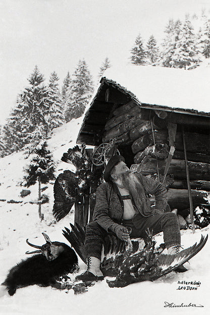 Adlerkönig Leo Dorn - Portrait im Winter