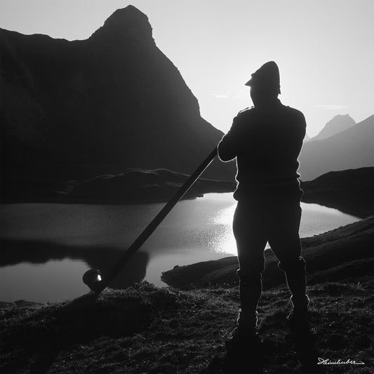 Alphornbläser am Rappensee