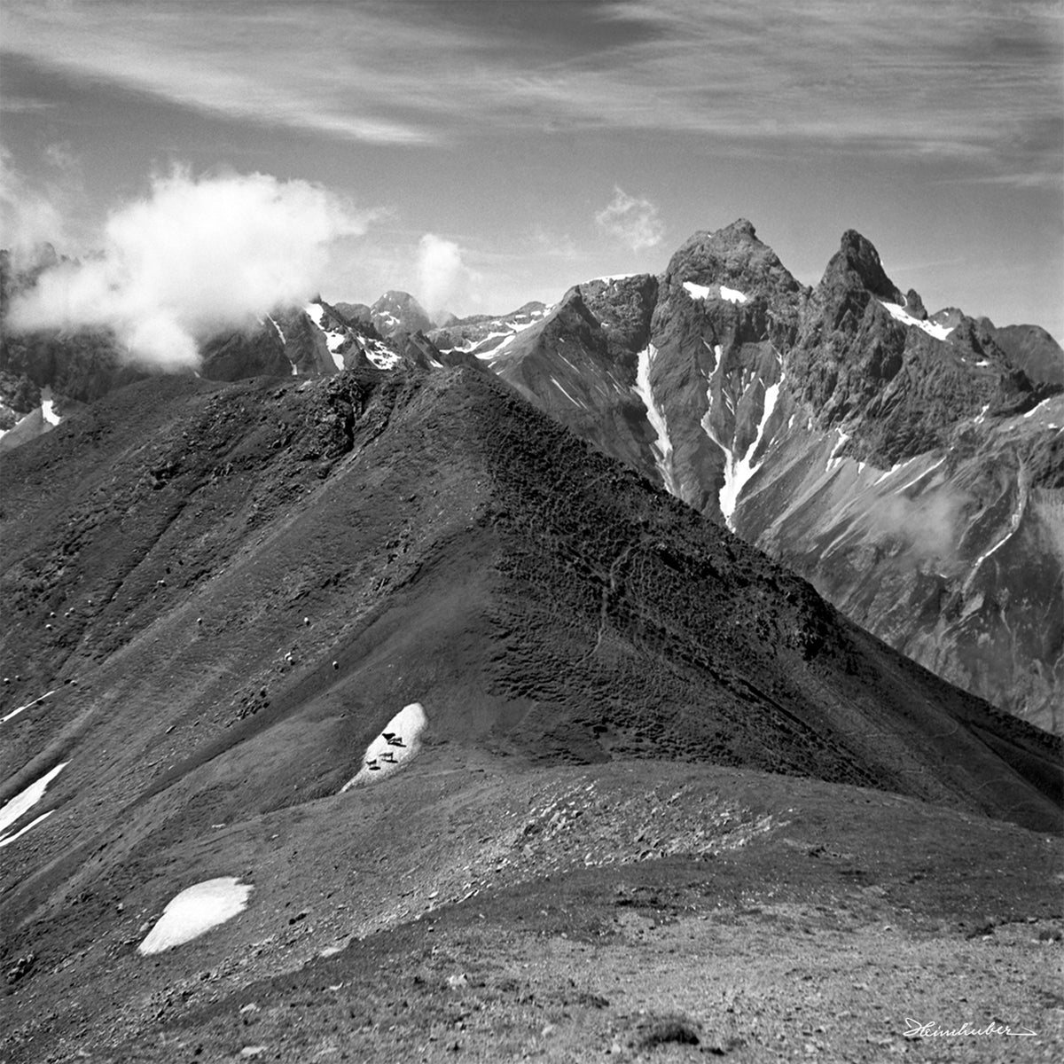 Ausblick beim Mädeleferner