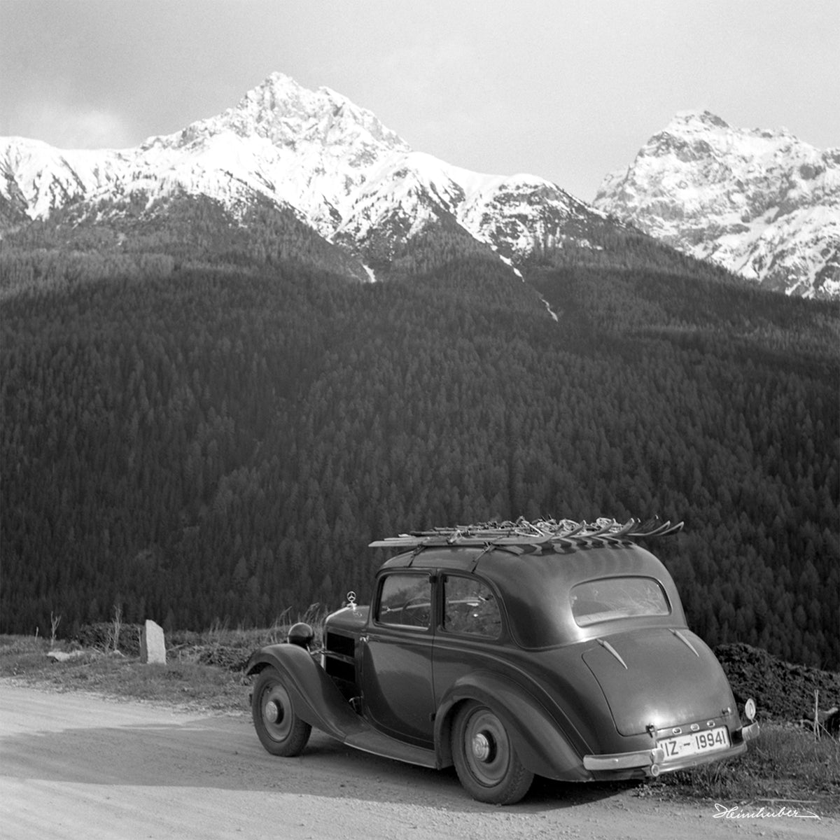 Fahrt nach Bergell