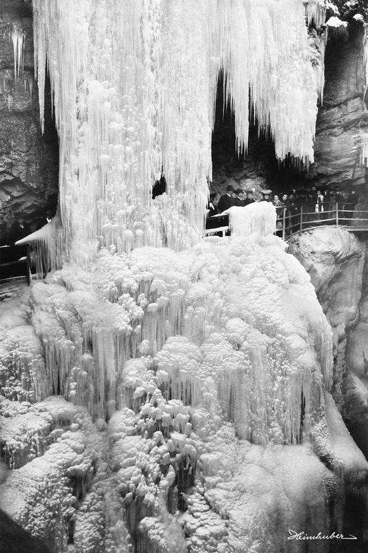 Eisgebilde in der Breitachklamm